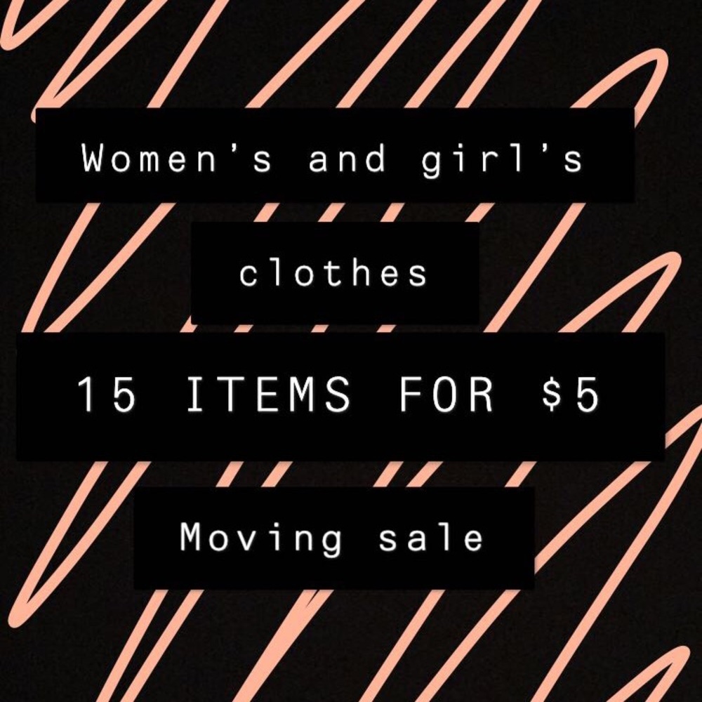 15 ITEMS FOR $5!!!